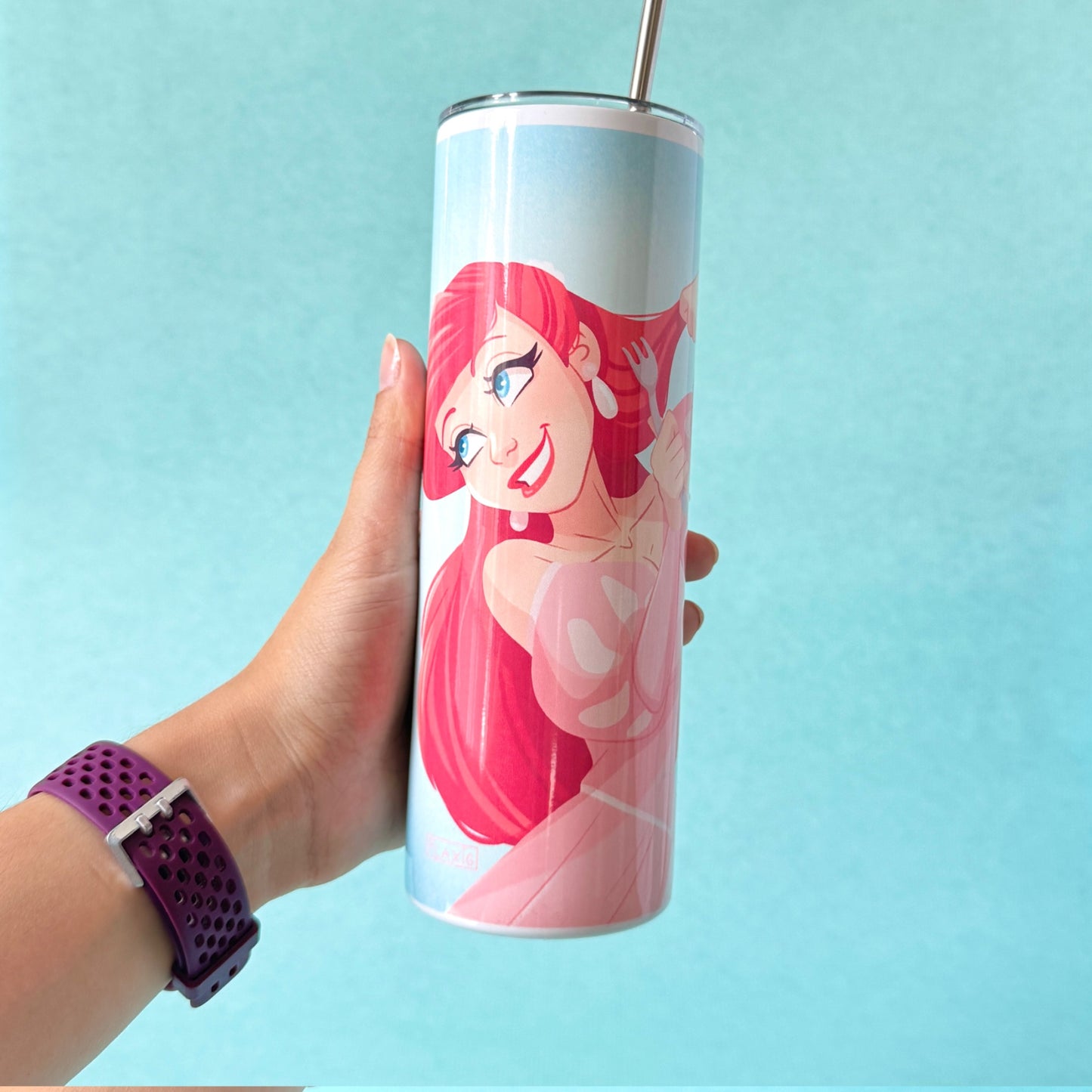 Ariel with fork Tumbler 20 oz