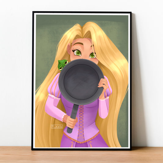Princess and Girls Art Print Part A
