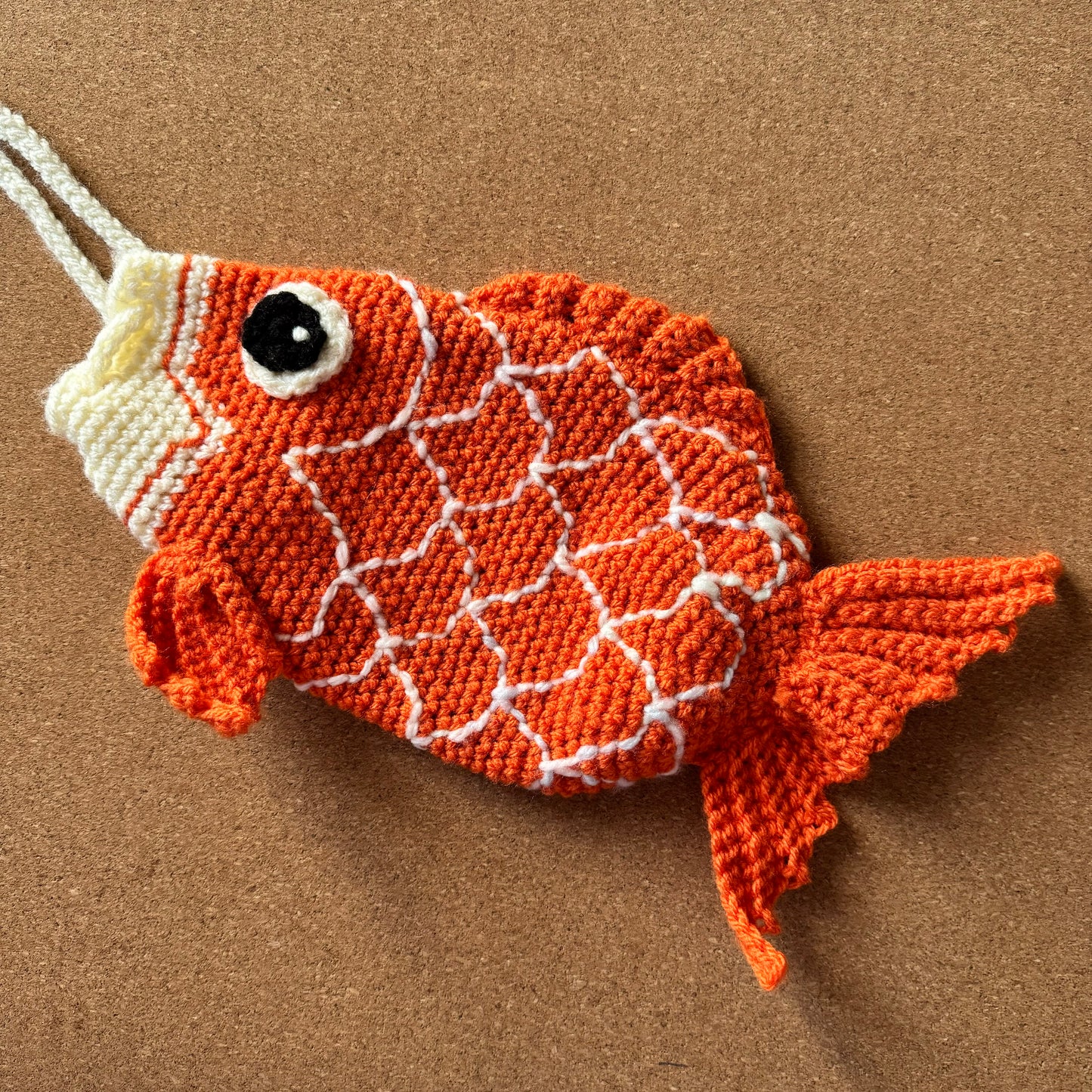 Fish croched crossbag