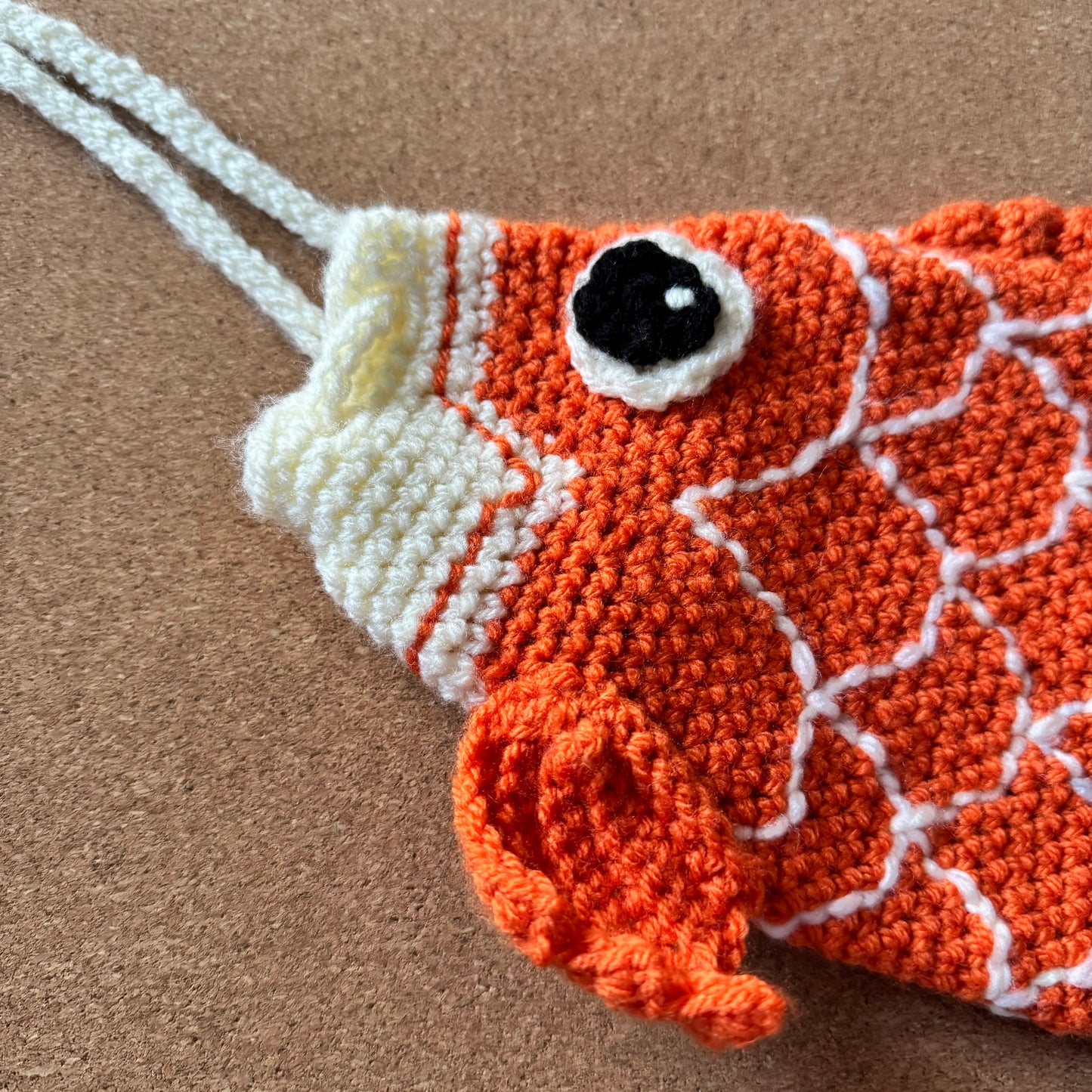 Fish croched crossbag