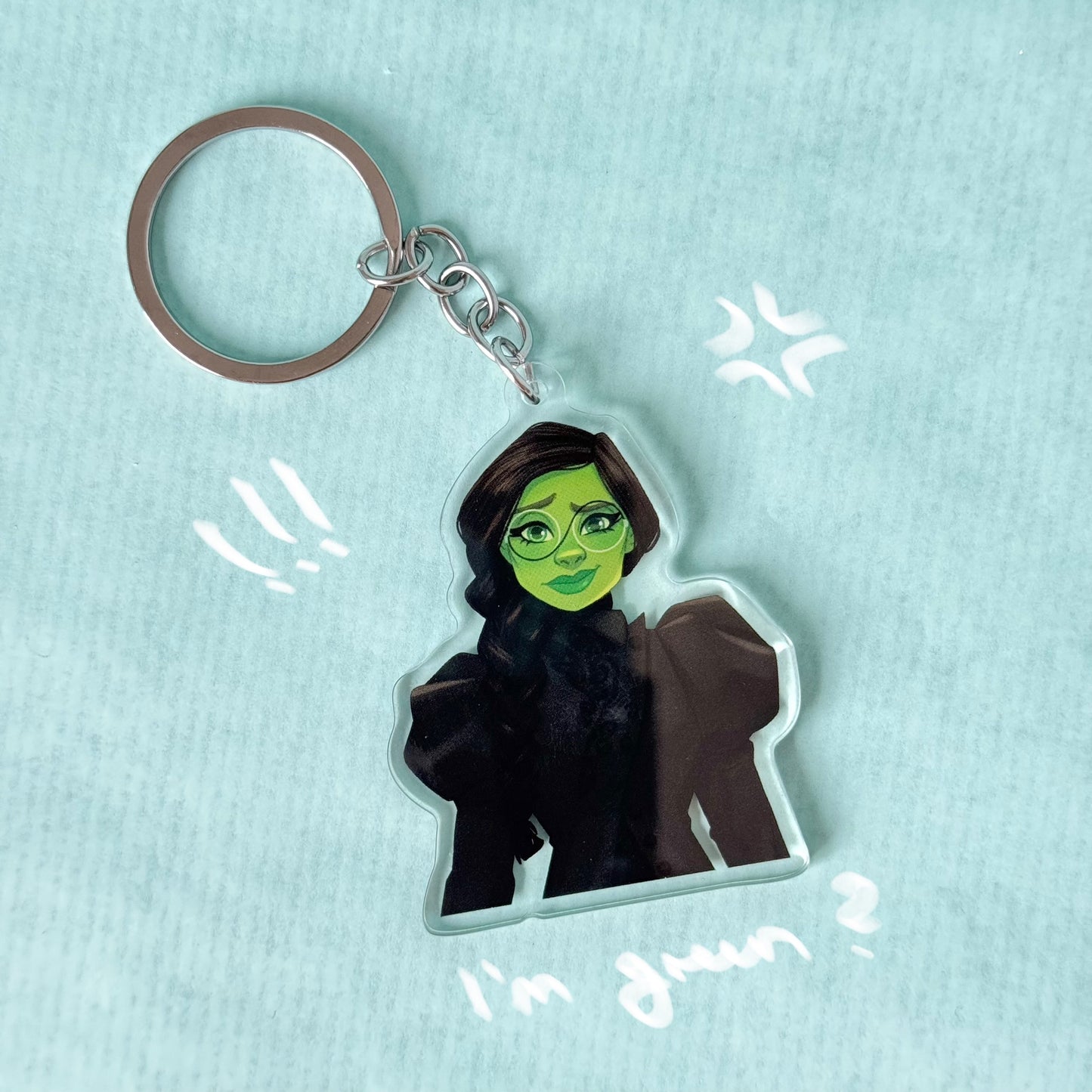Elphaba Keychain