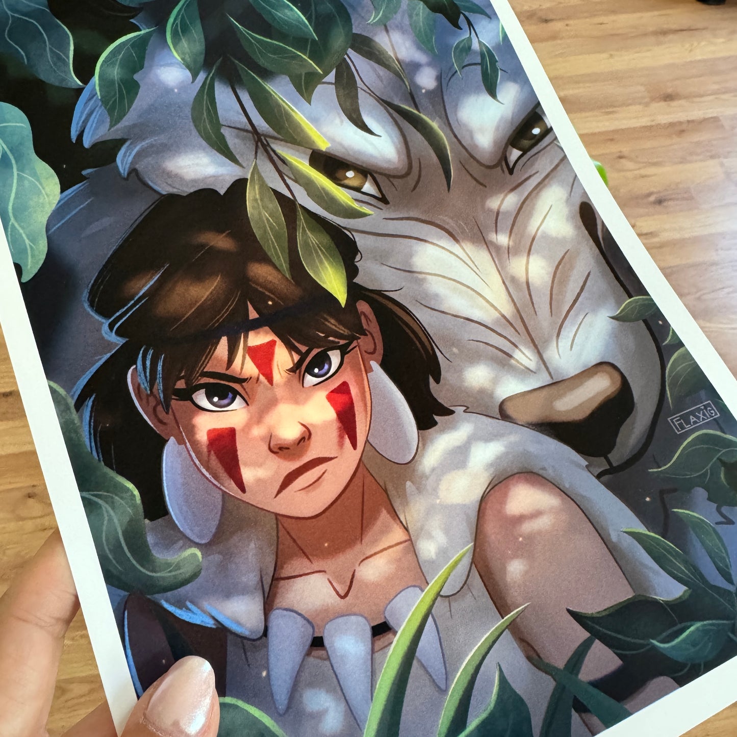 Mononoke Art Print
