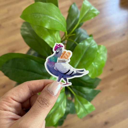 Jaque the Pigeon Sticker