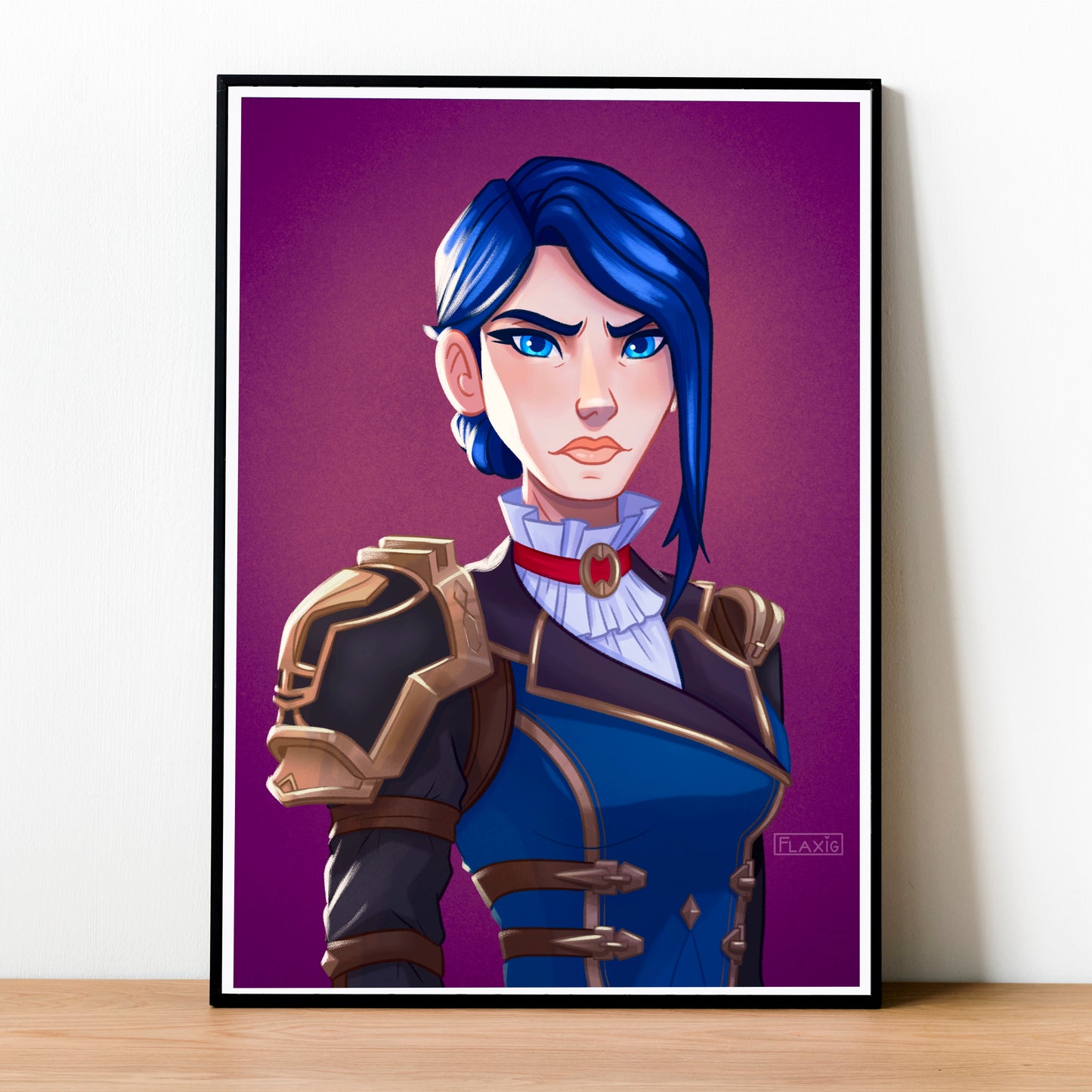 Caitlyn Season 2 Art Print