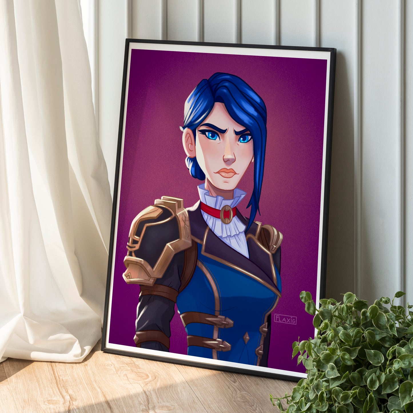 Caitlyn Season 2 Art Print