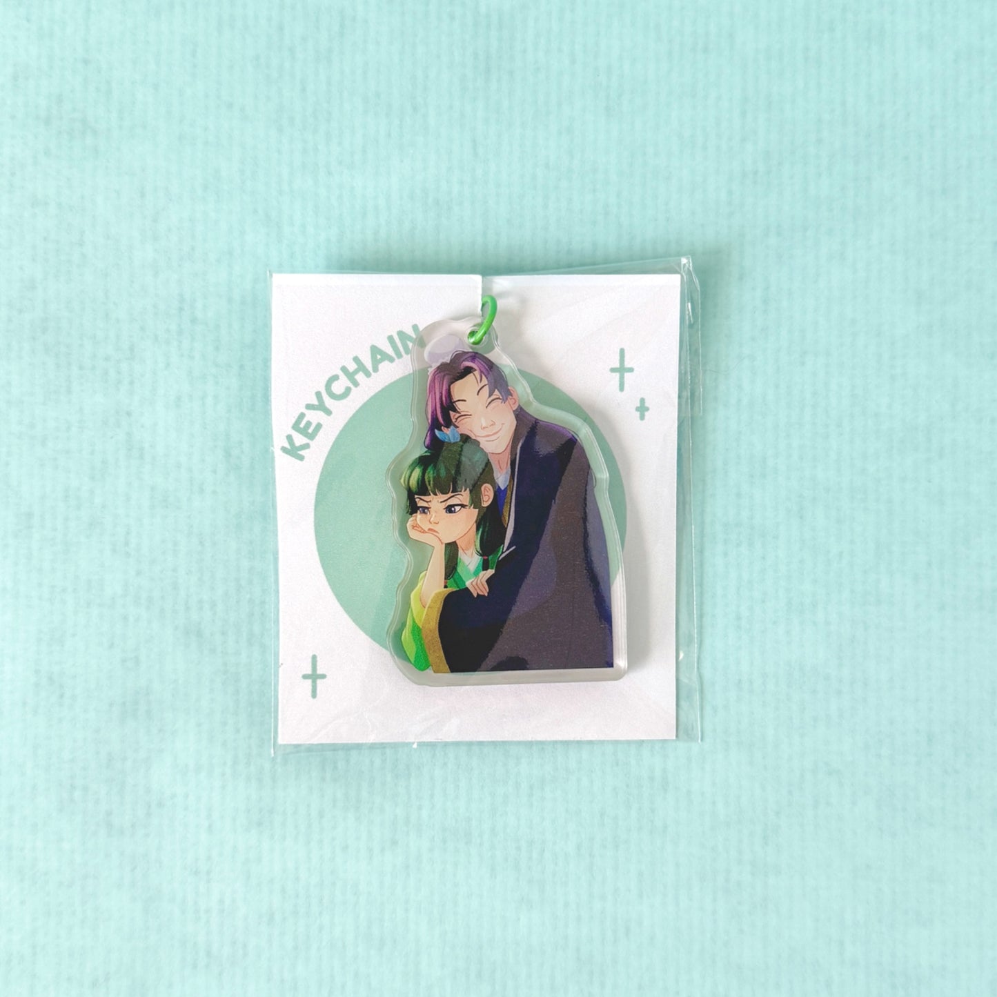 Mao Mao and Jinchi Keychain