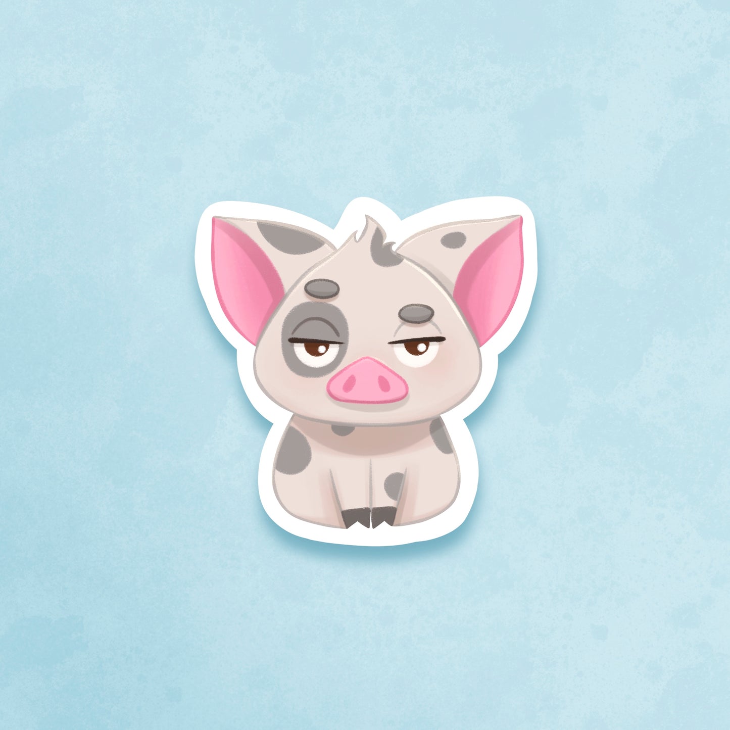 Pot-belly Pig Sticker