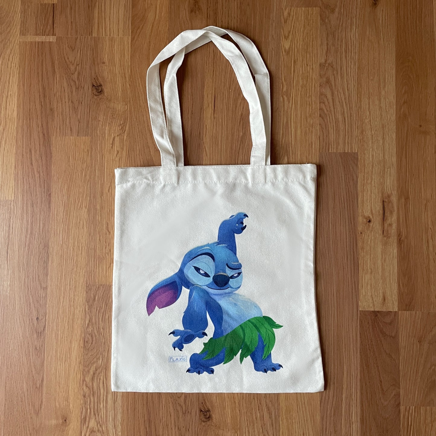 Blue Alien Tote Bag