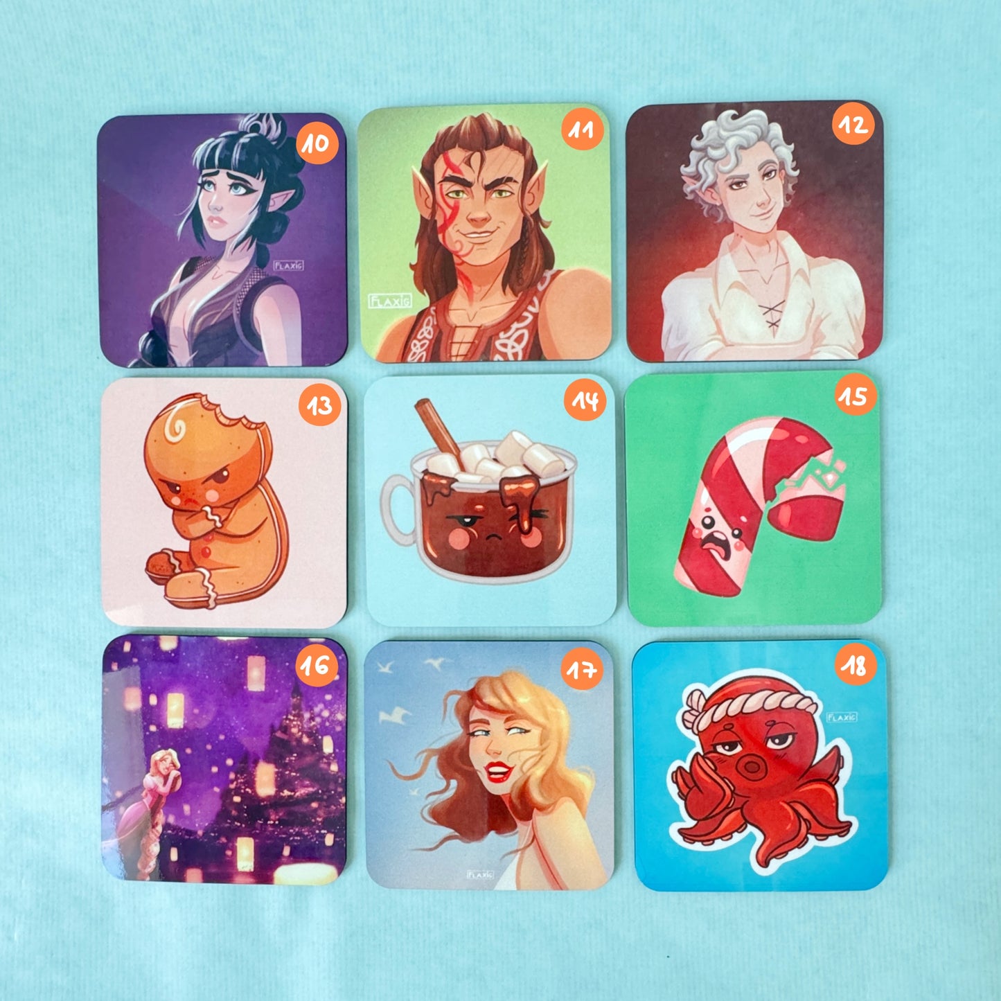 Comic and Character Coaster