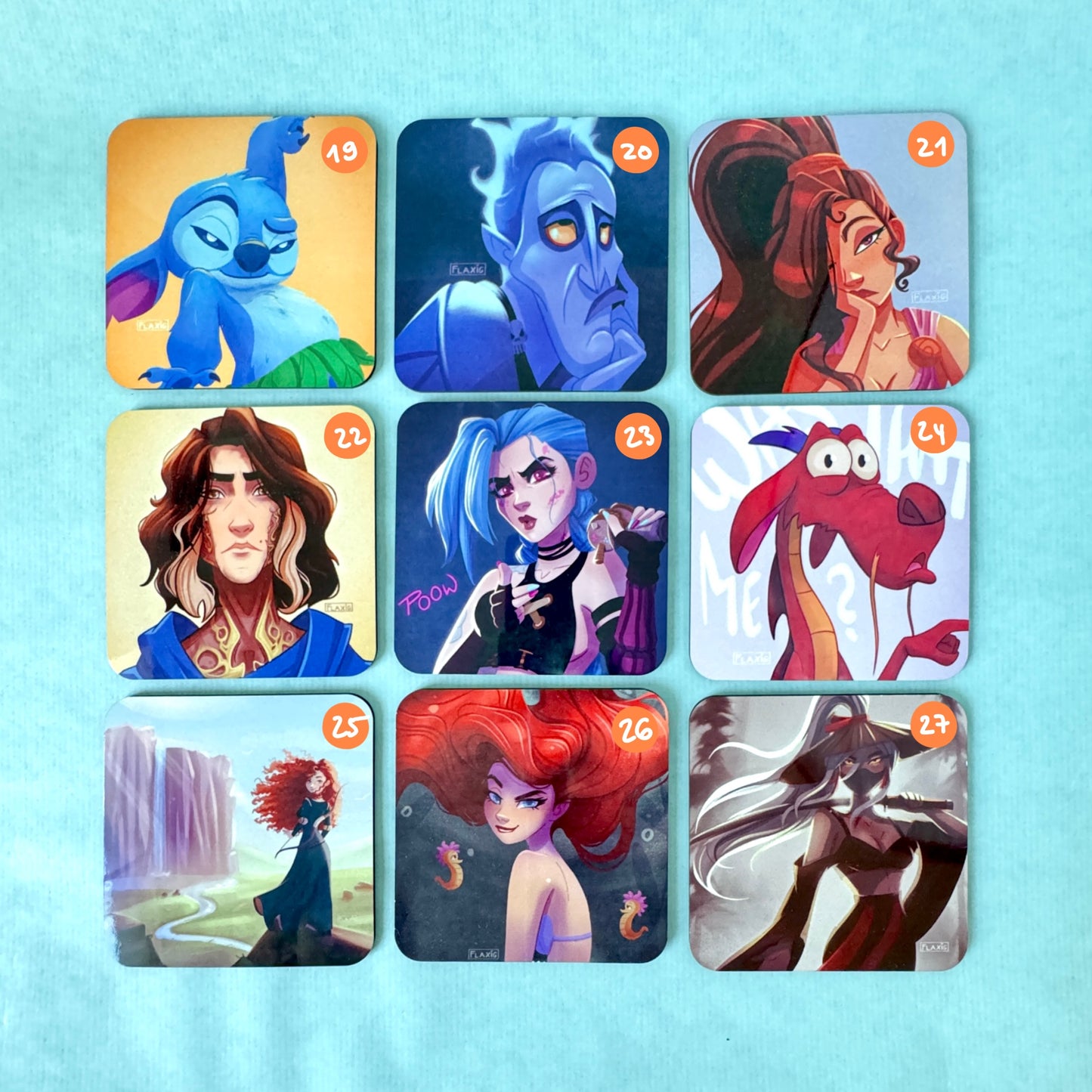Comic and Character Coaster