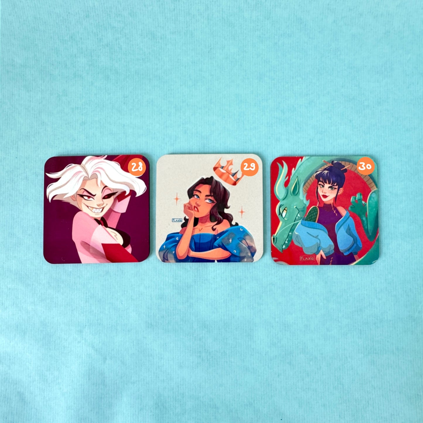 Comic and Character Coaster