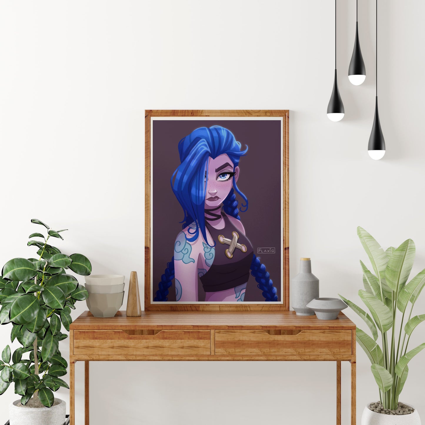 Jinx Art Print