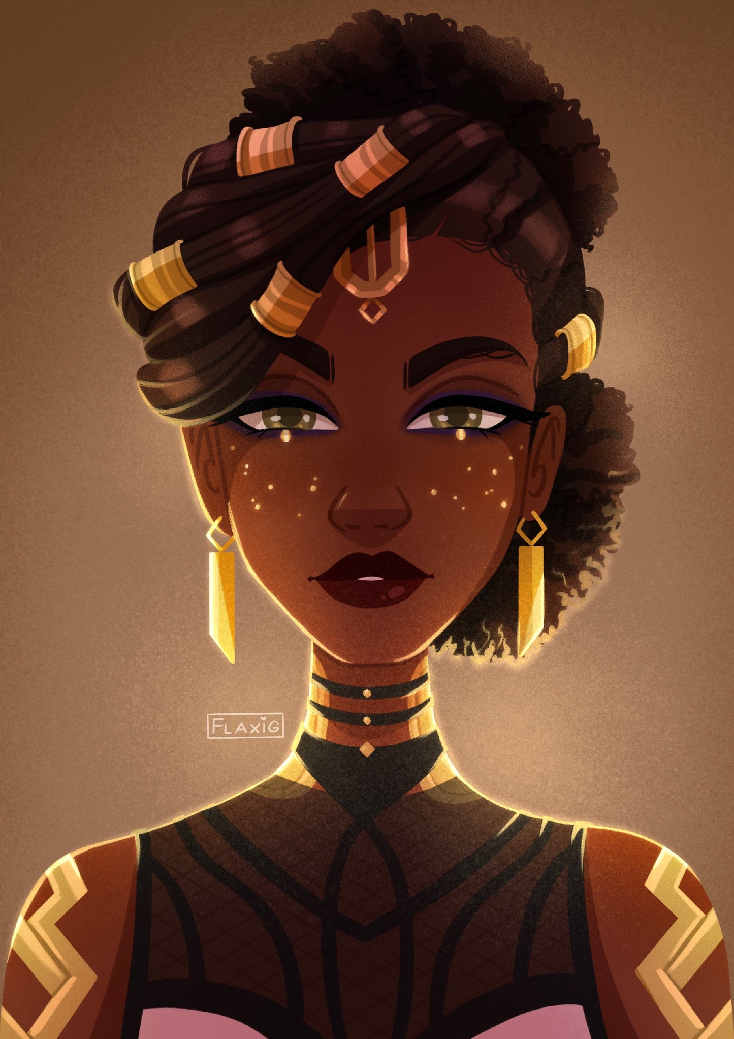 Mel Art Print