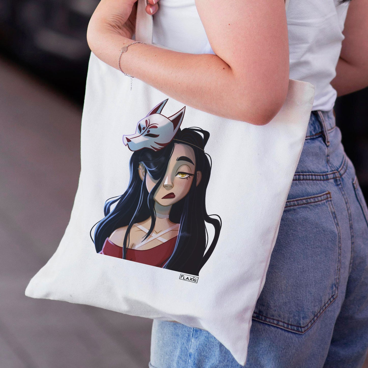 Kitsune Tote Bag