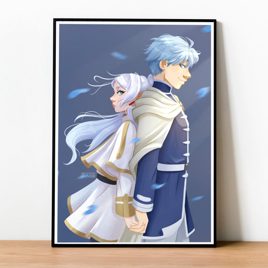 Frieren and Himmel Art Print