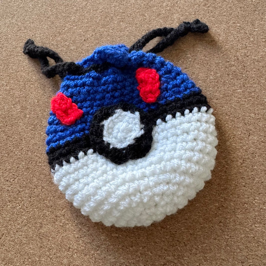 Crochet Pouch Bag - Poket Monster