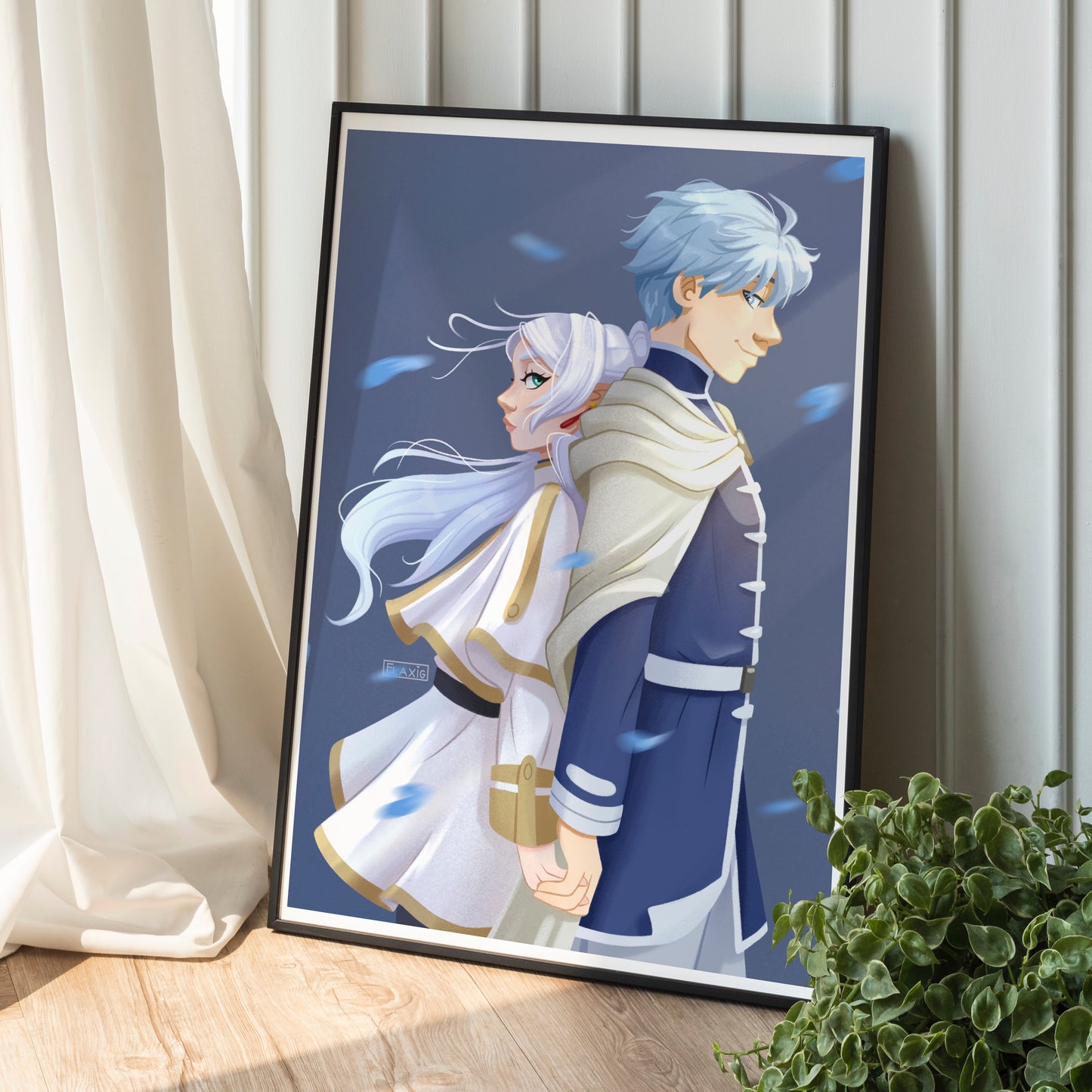 Frieren and Himmel Art Print
