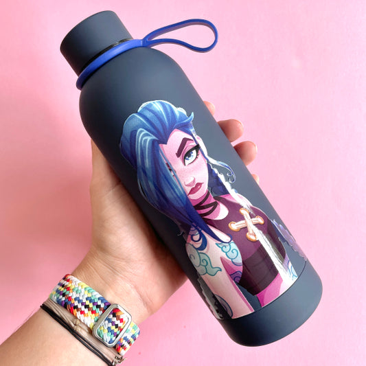 Jinx Thermos Bottle with 3D UV-Sticker