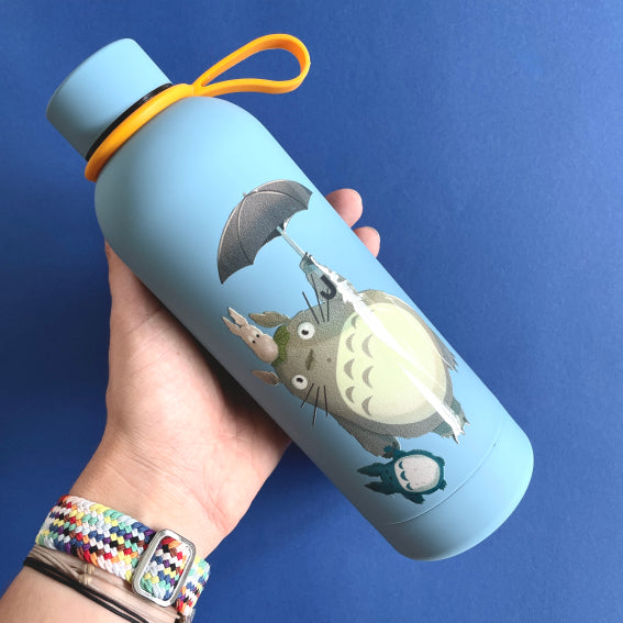 My Neighbor Thermos Bottle with 3D UV-Sticker