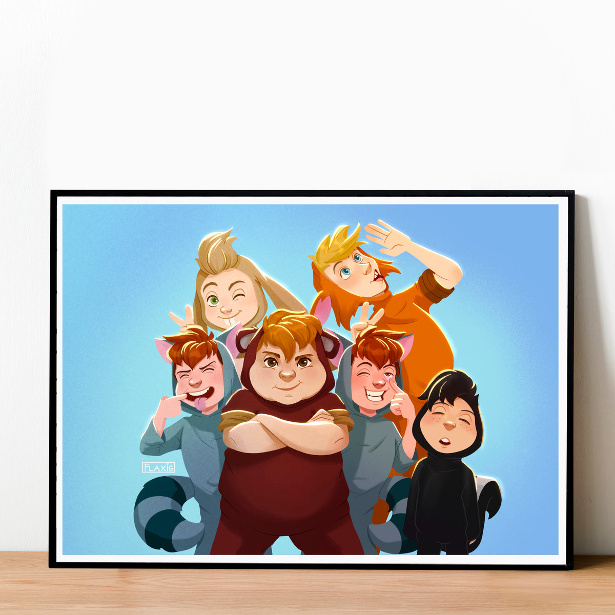 Lost Boys Art Print