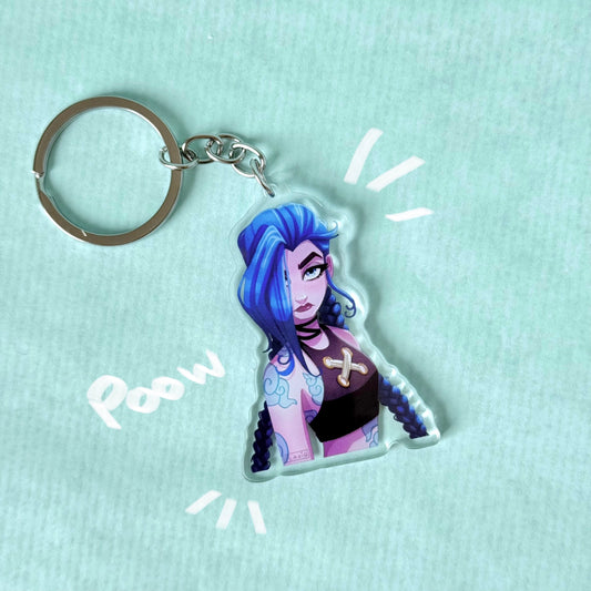 Jinx Keychain