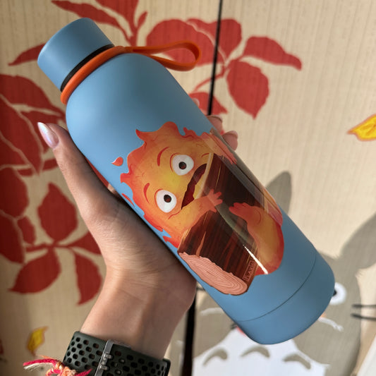 Calzifer Thermos Bottle with 3D UV-Sticker