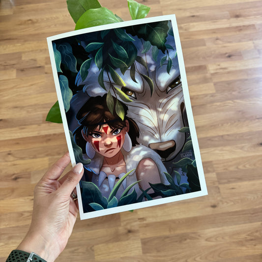 Mononoke Art Print