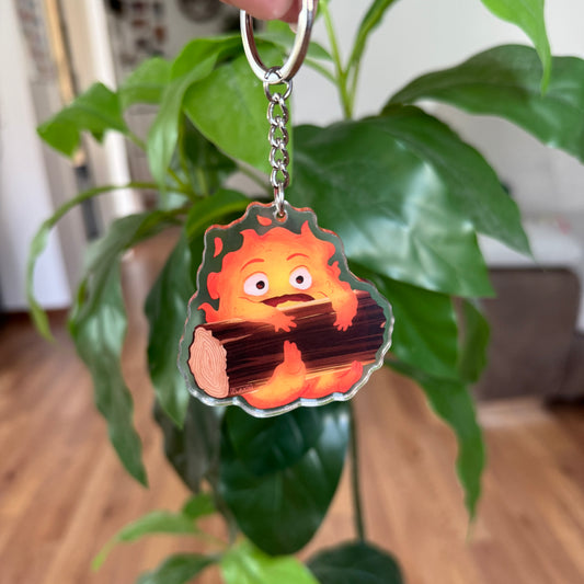 Calzifer Keychain