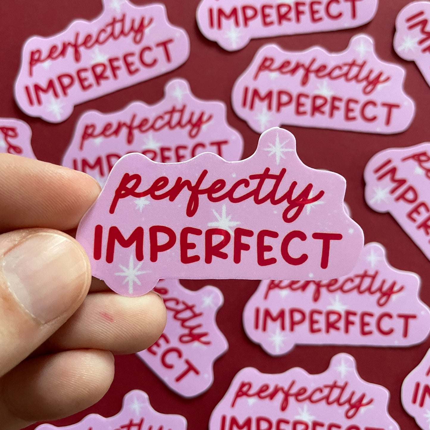 Perfectly Imperfect Sticker