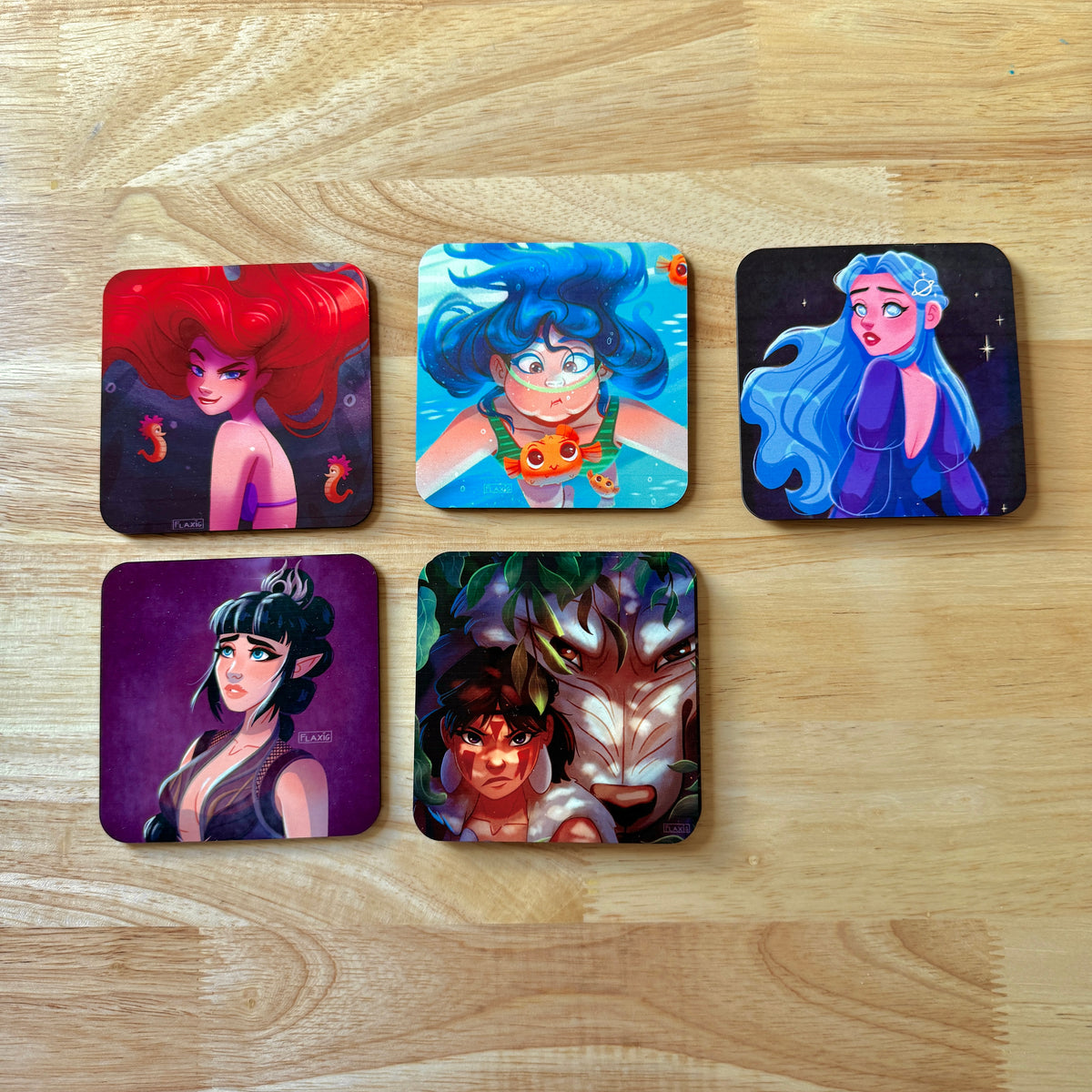 Comic and Character Coaster