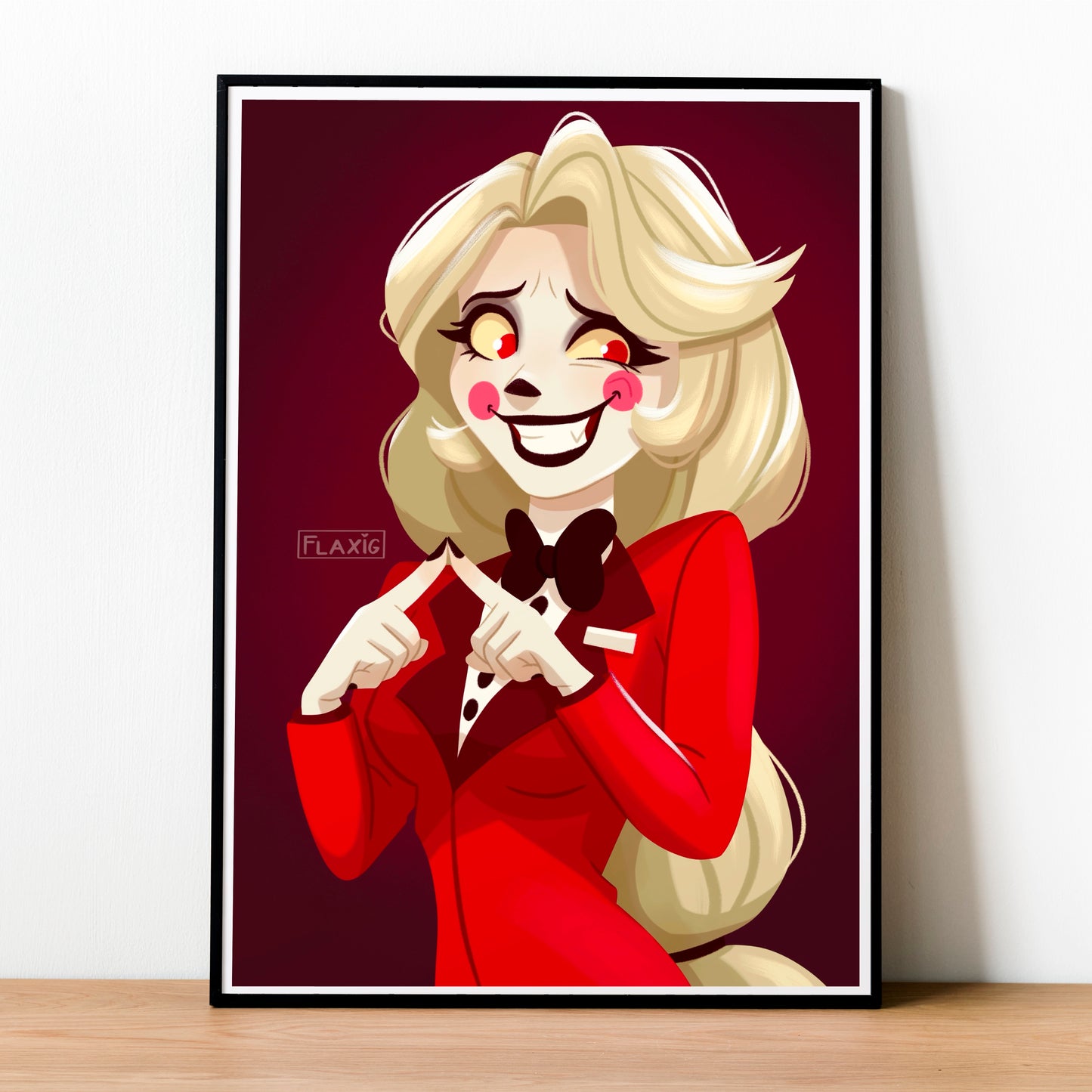 Hotel of Hell Portrait Art Print