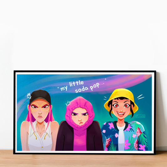 Soda Pop Art Print