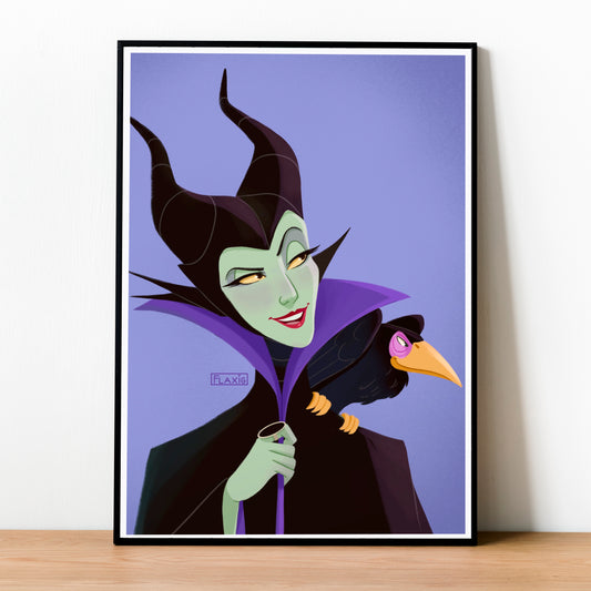 Villains Art Print