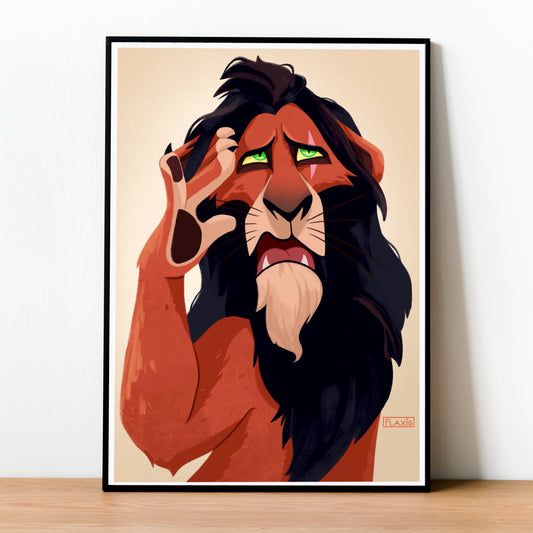 Villains Art Print