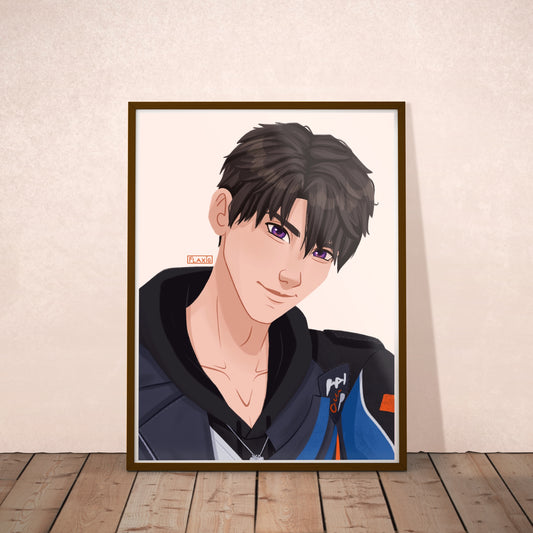 Caleb Art Print