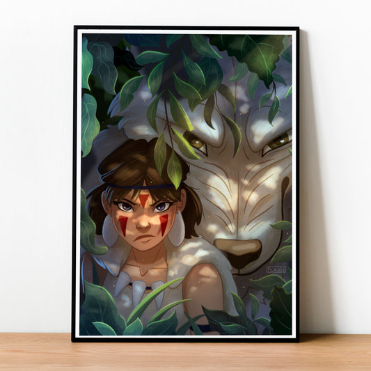 Mononoke Art Print