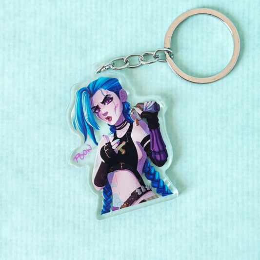Jinx POOW Keychain