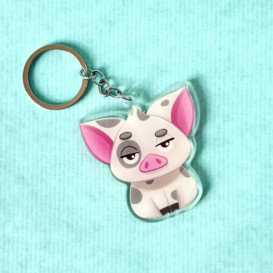 Pig sidekick Keychain