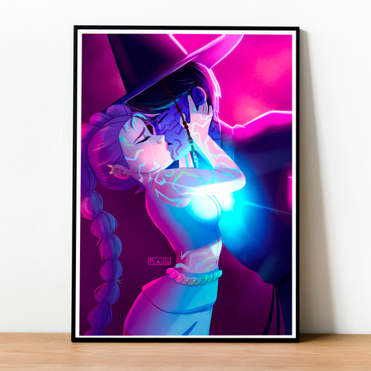 Rumi x Jinu Art Print