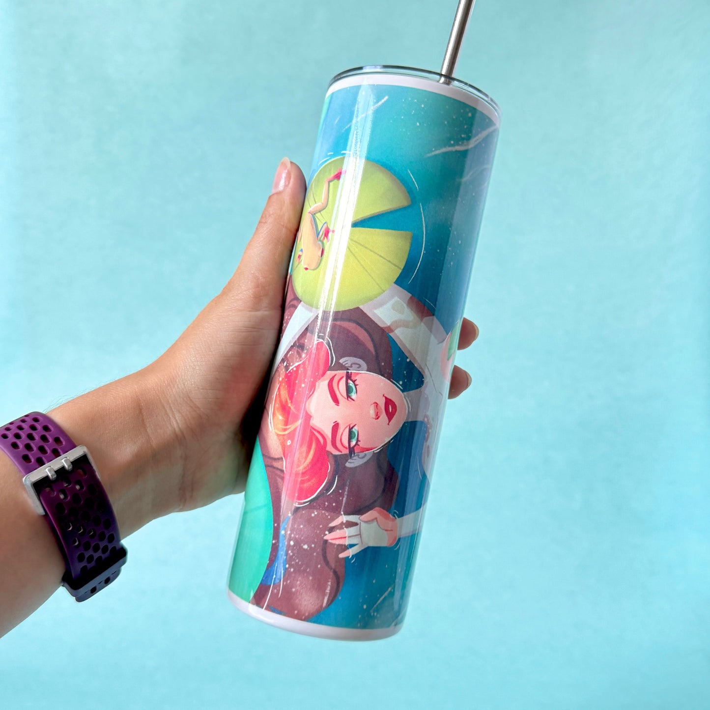 Mermaid in the lake 20 oz Tumbler