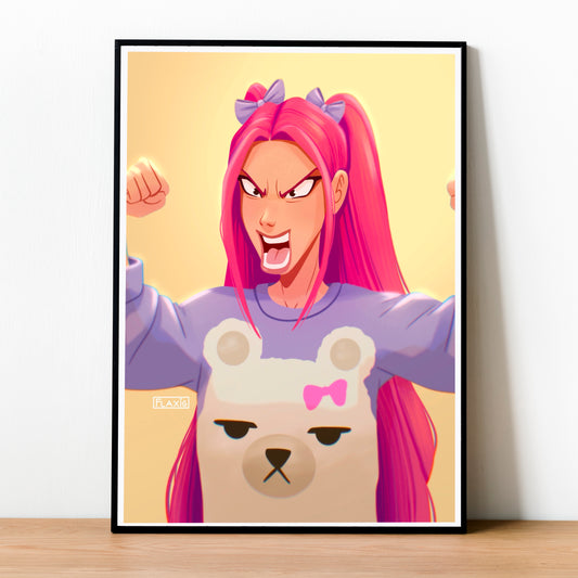 Mira Art Print