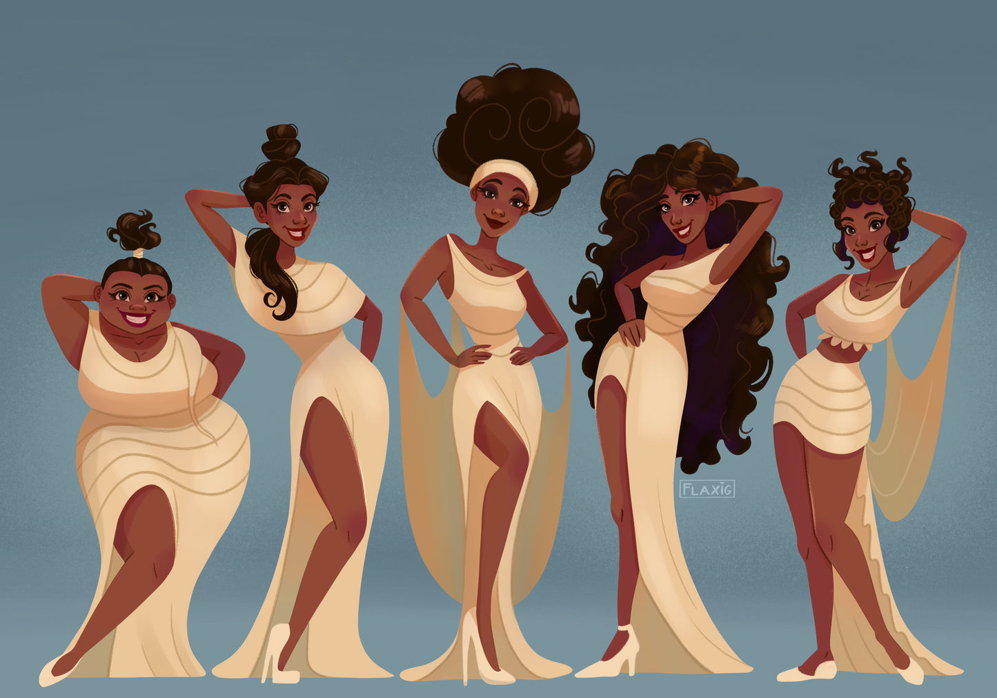 Greek Muses Art Print