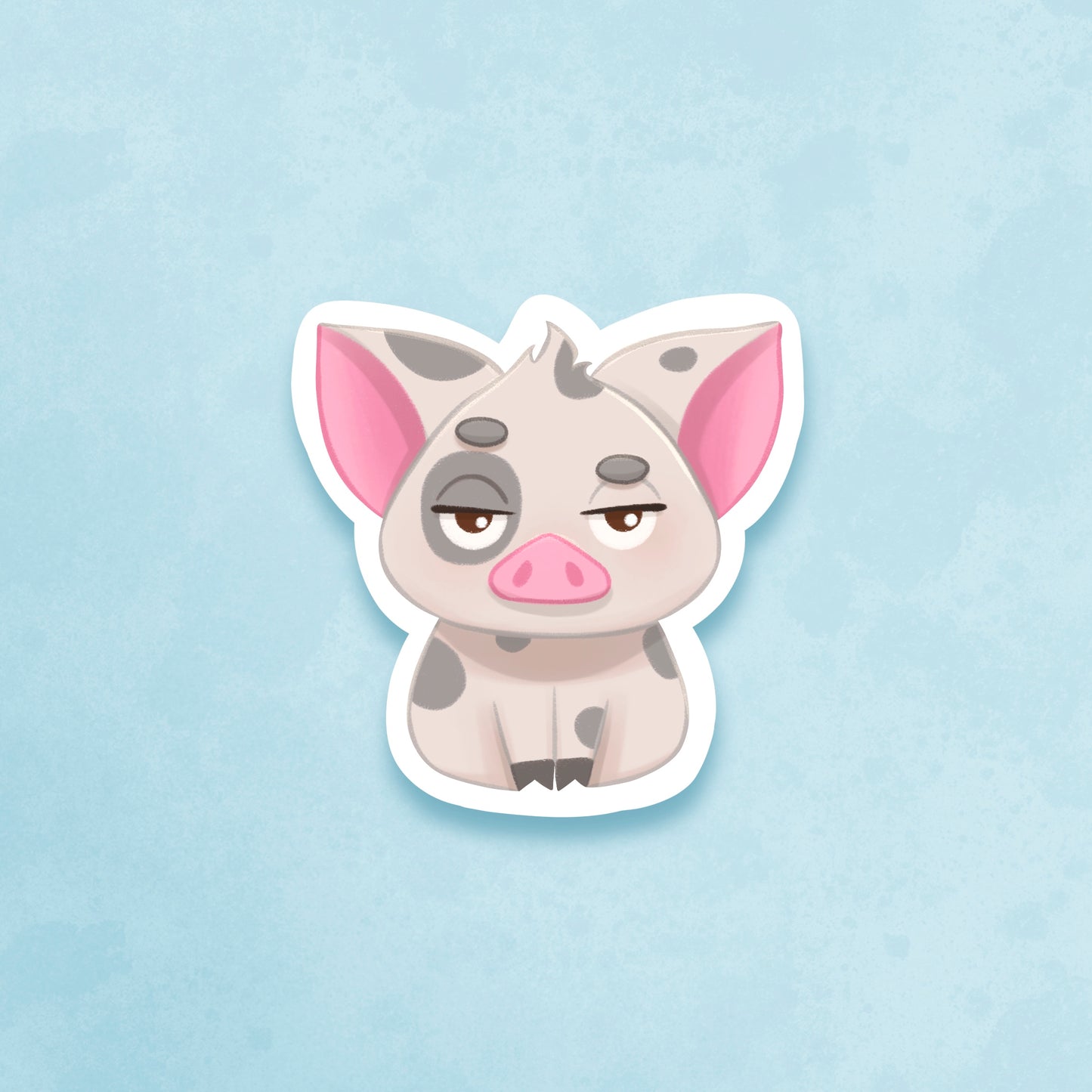 Pot-belly Pig Sticker