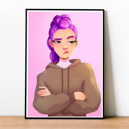 Rumi Art Print