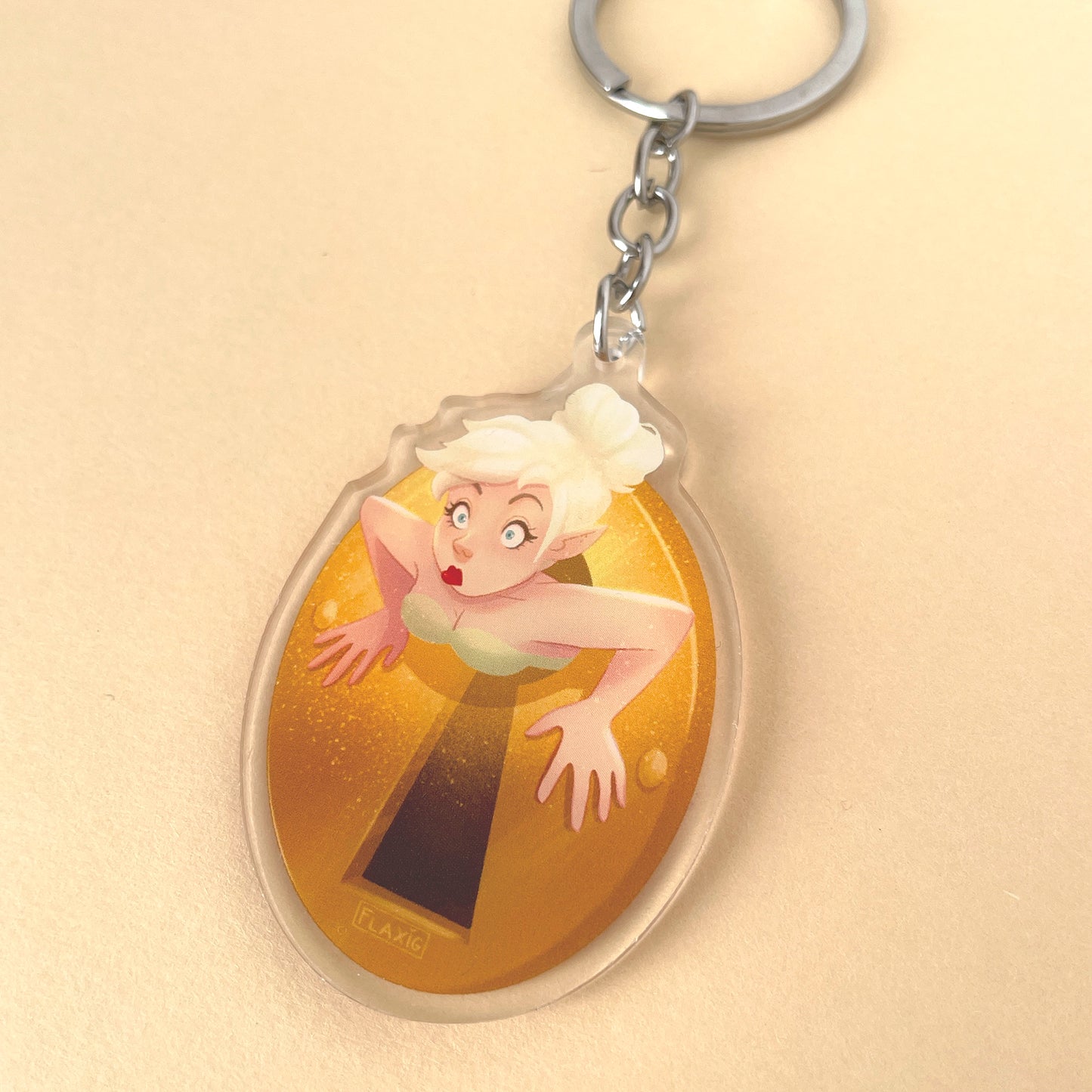 Clumsy Fairy Keychain