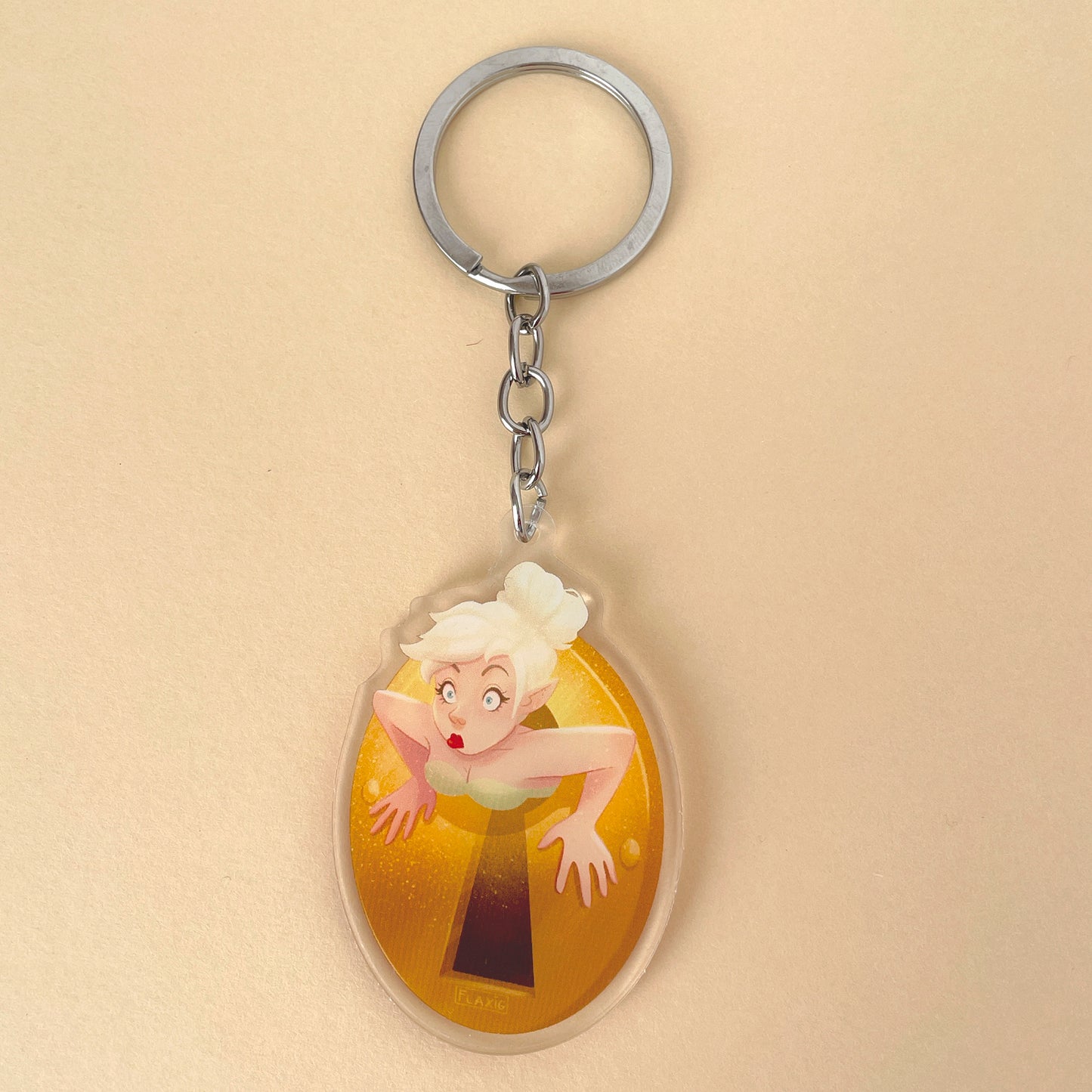 Clumsy Fairy Keychain