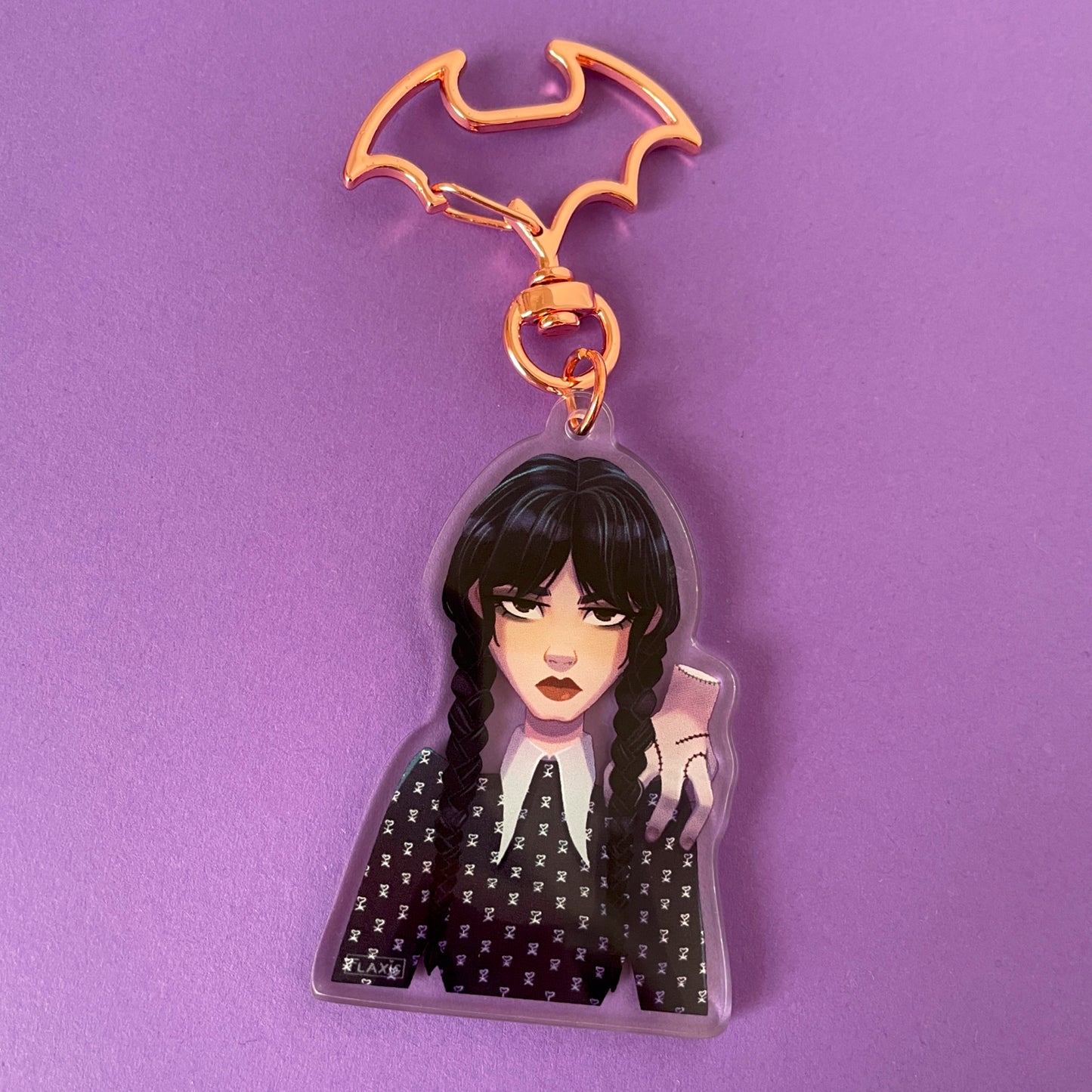 Grumpy Witch Keychain