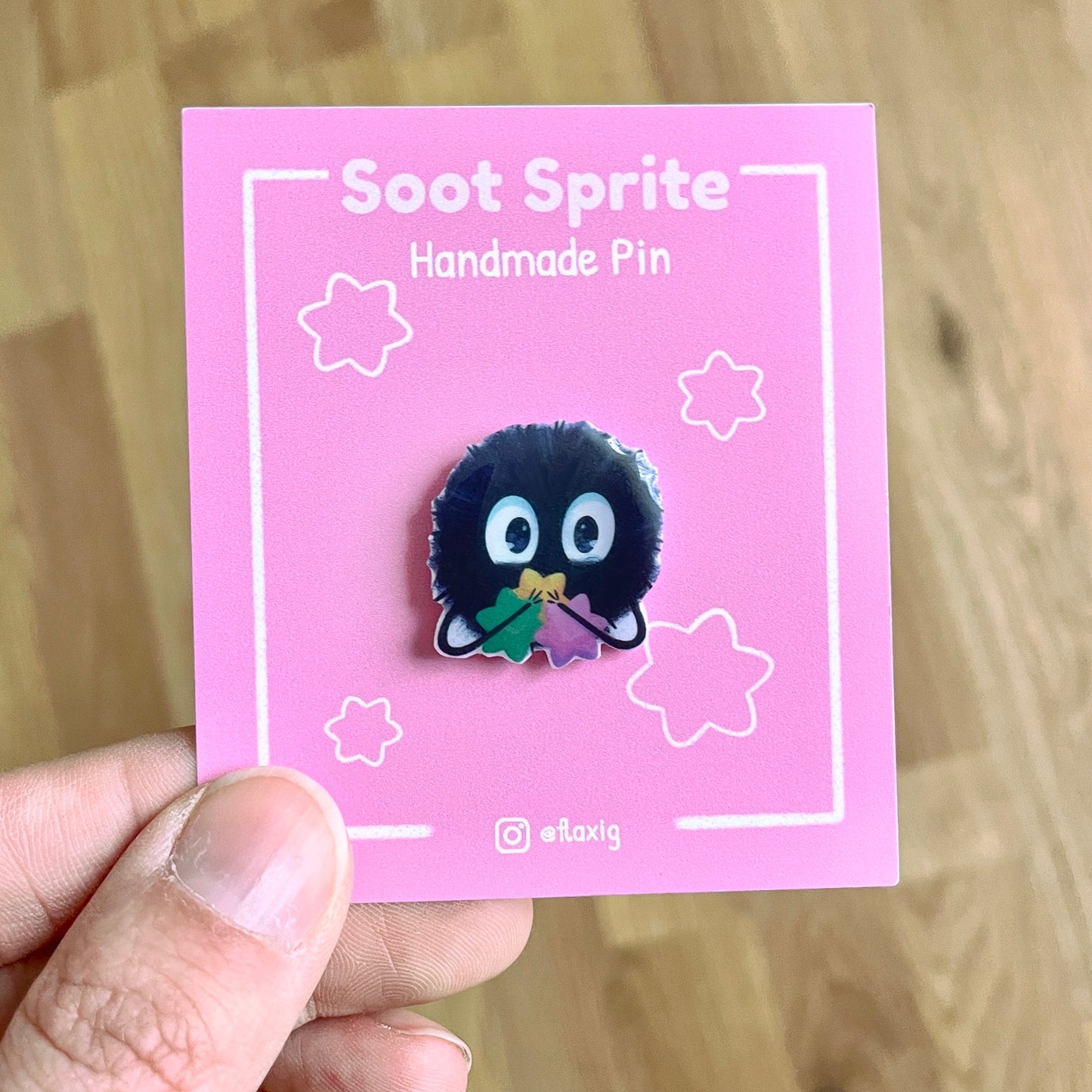 Soot Spirit Pin