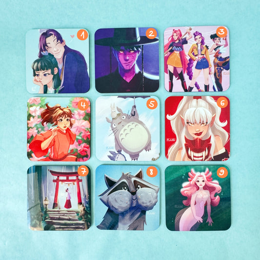 Comic and Character Coaster