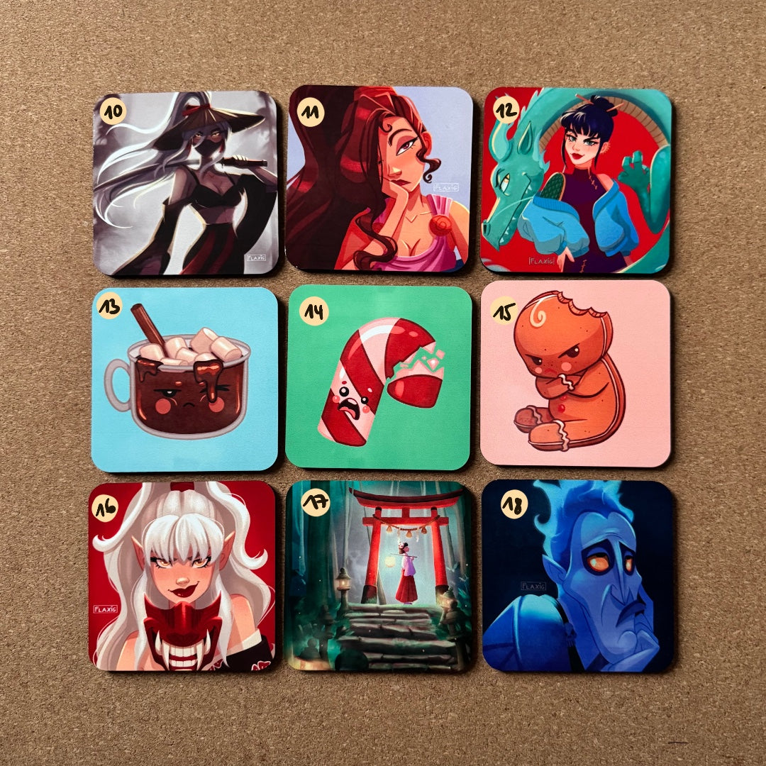 Comic and Character Coaster